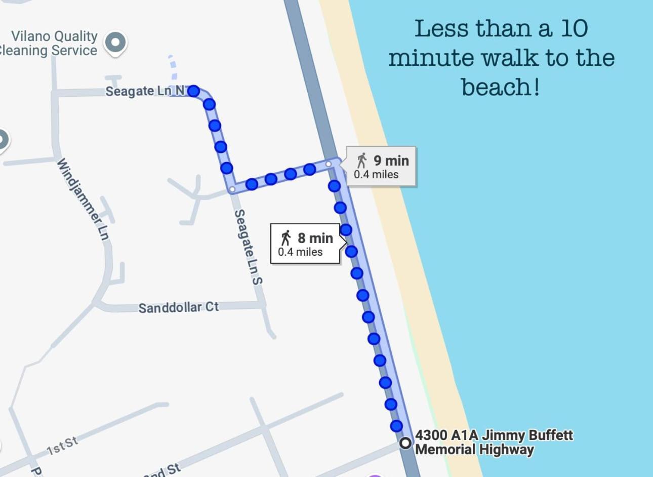 Lux Beach Cabana - Close To Beach & Restaurants St. Augustine Exteriör bild
