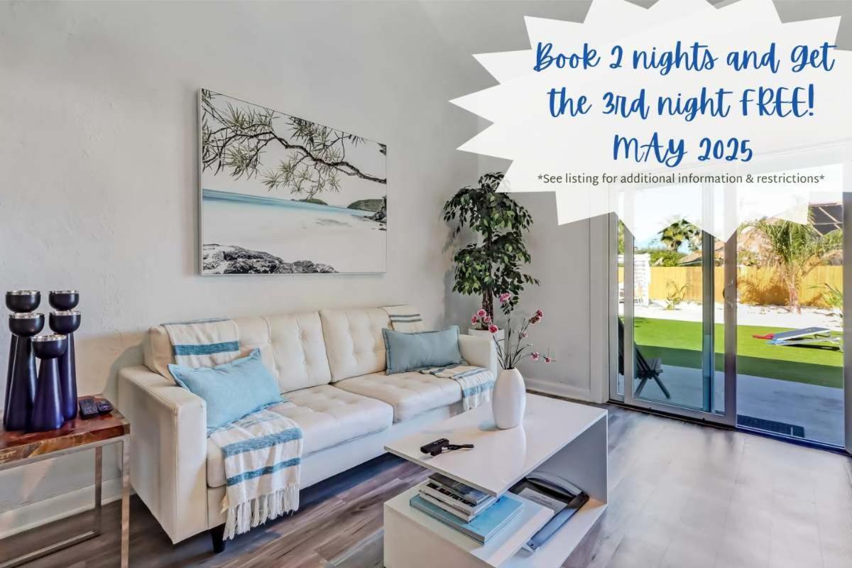 Lux Beach Cabana - Close To Beach & Restaurants St. Augustine Exteriör bild